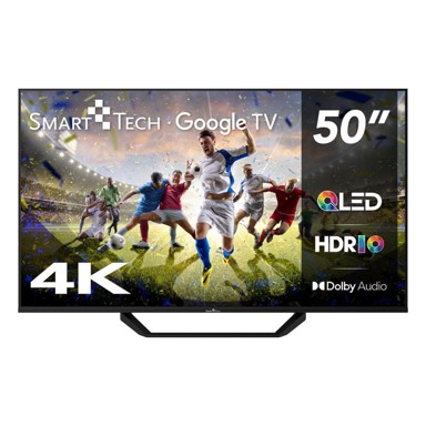 SMARTTECH QLED, 50", 4K Ultra HD, QLED, Google TV